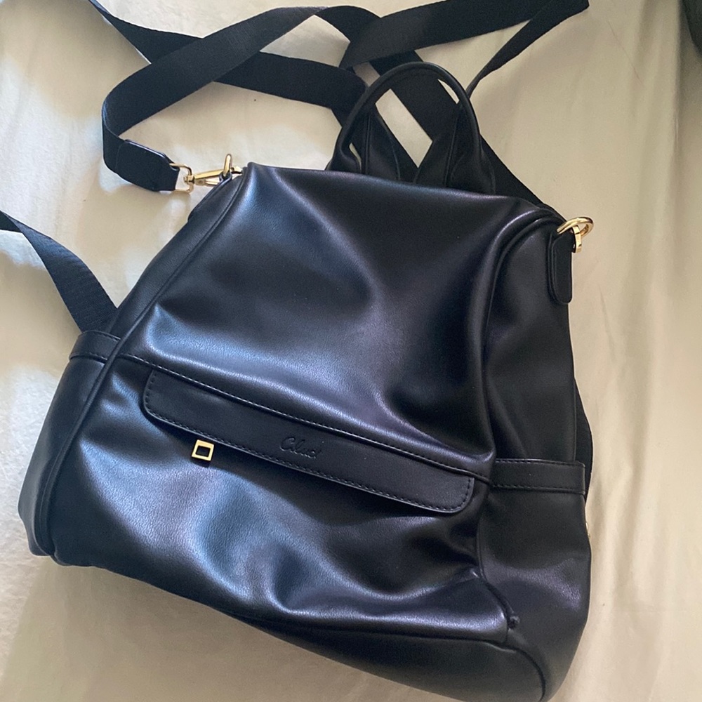 CLUCI Women Backpack Purse Leather Large Designer Travel Ladies Shoulder Bag